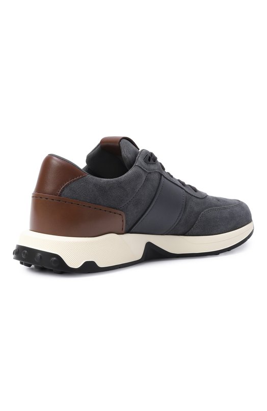 Замшевые кроссовки Tod’s XXM63K0GT80IRA Серый  XXM63K0GT80IRA Фото 5