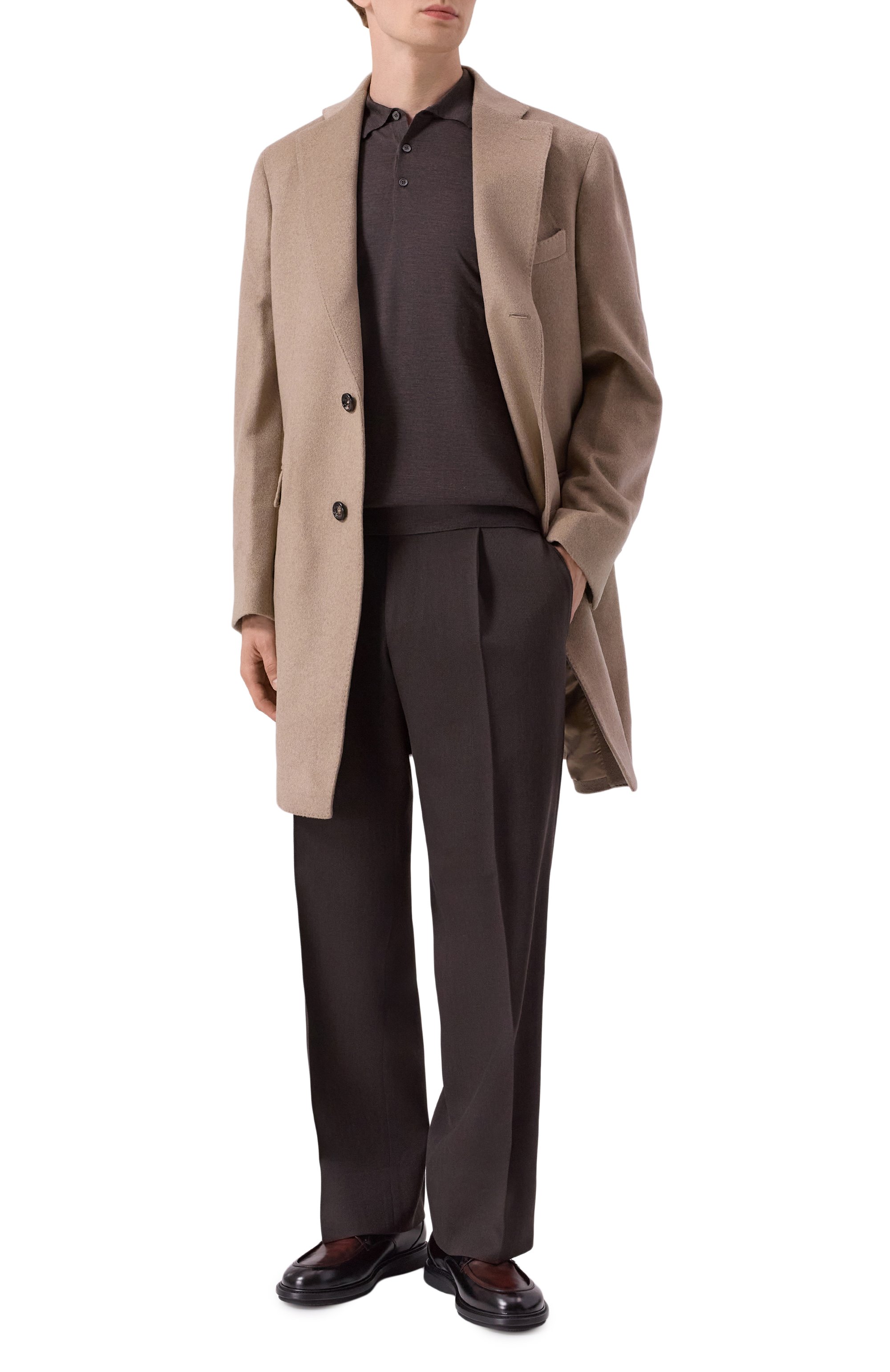 Шерстяное поло CORNELIANI, арт. 26M529-2625126, фото 2