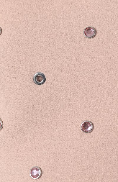 Платье с декоративной отделкой REDVALENTINO розового цвета по цене 48400 руб., арт. RR3VAB85/LCC, фото 5 Платье с декоративной отделкой REDVALENTINO, арт. RR3VAB85/LCC, фото 5