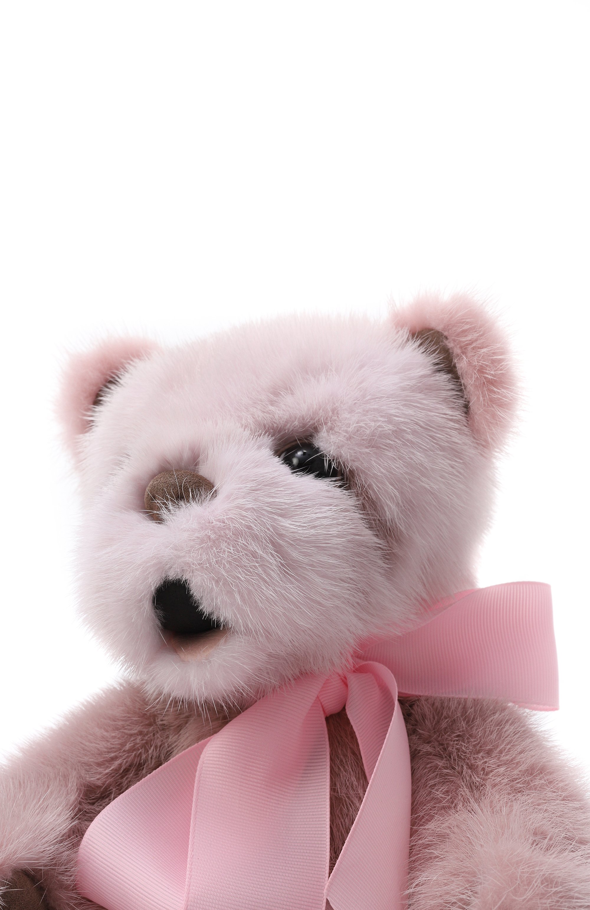 Мягкая игрушка медведь тедди из норки CAROLON, арт. МИ-26-МН-01, фото 4