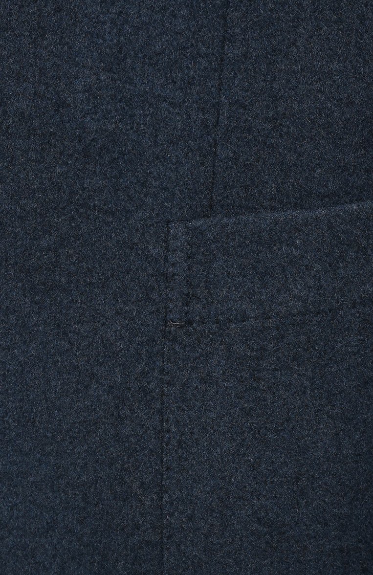 Мужской кашемировый пиджак ZEGNA синего цвета, арт. UYC06/SKF | Фото 5 (Длина (для топов): Стандартные; Материал внешний: Шерсть, Кашемир; Материал подклада: Синтетический материал; Рукава: Длинные; 1-2-бортные: Однобортные; Пиджаки М: Приталенный; Случай: Повседневный; Стили: Кэжуэл; Драгоценные камни: Проставлено; Материал сплава: Проставлено)