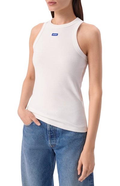 Хлопковая майка HUGO BLUE, арт. 50508857, фото 3