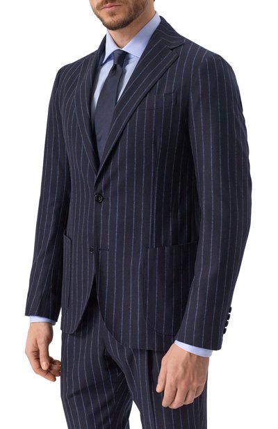 Костюм из шерсти и кашемира MVST темно-синего цвета по цене 310000 руб., арт. SG4200S0690510, фото 4 Костюм из шерсти и кашемира MVST, арт. SG4200S0690510, фото 4