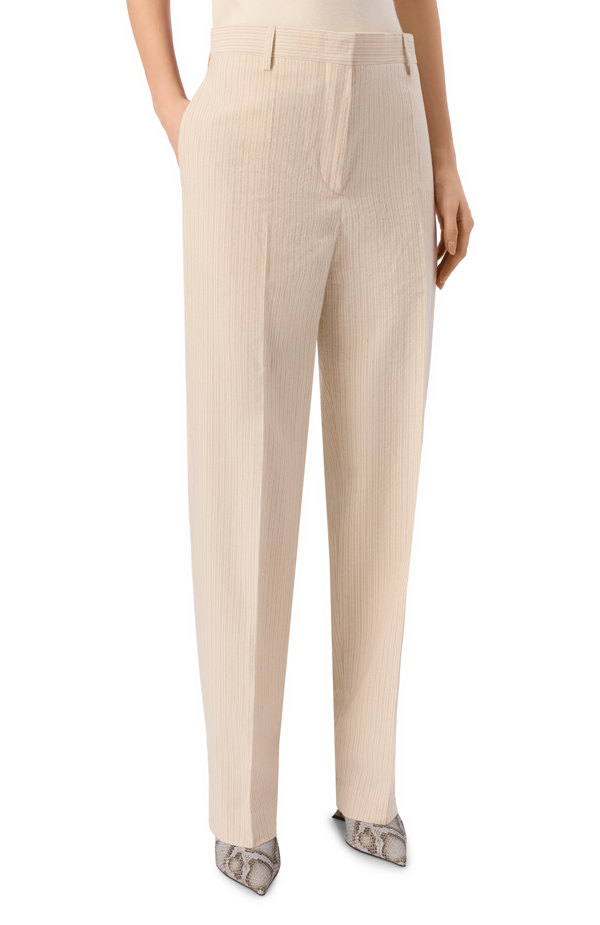 Хлопковые брюки DRIES VAN NOTEN, арт. 010969/3360, фото 3