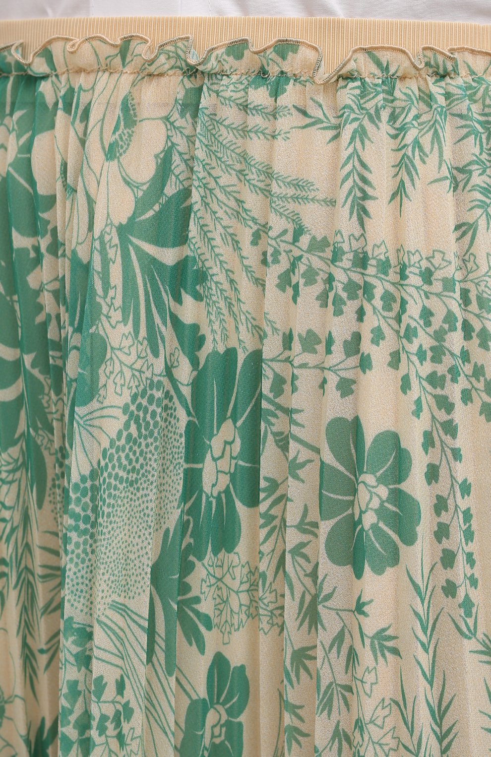 Плиссированная юбка REDVALENTINO зеленого цвета по цене 79700 руб., арт. XR3RAH29/69Y, фото 5 Плиссированная юбка REDVALENTINO, арт. XR3RAH29/69Y, фото 5