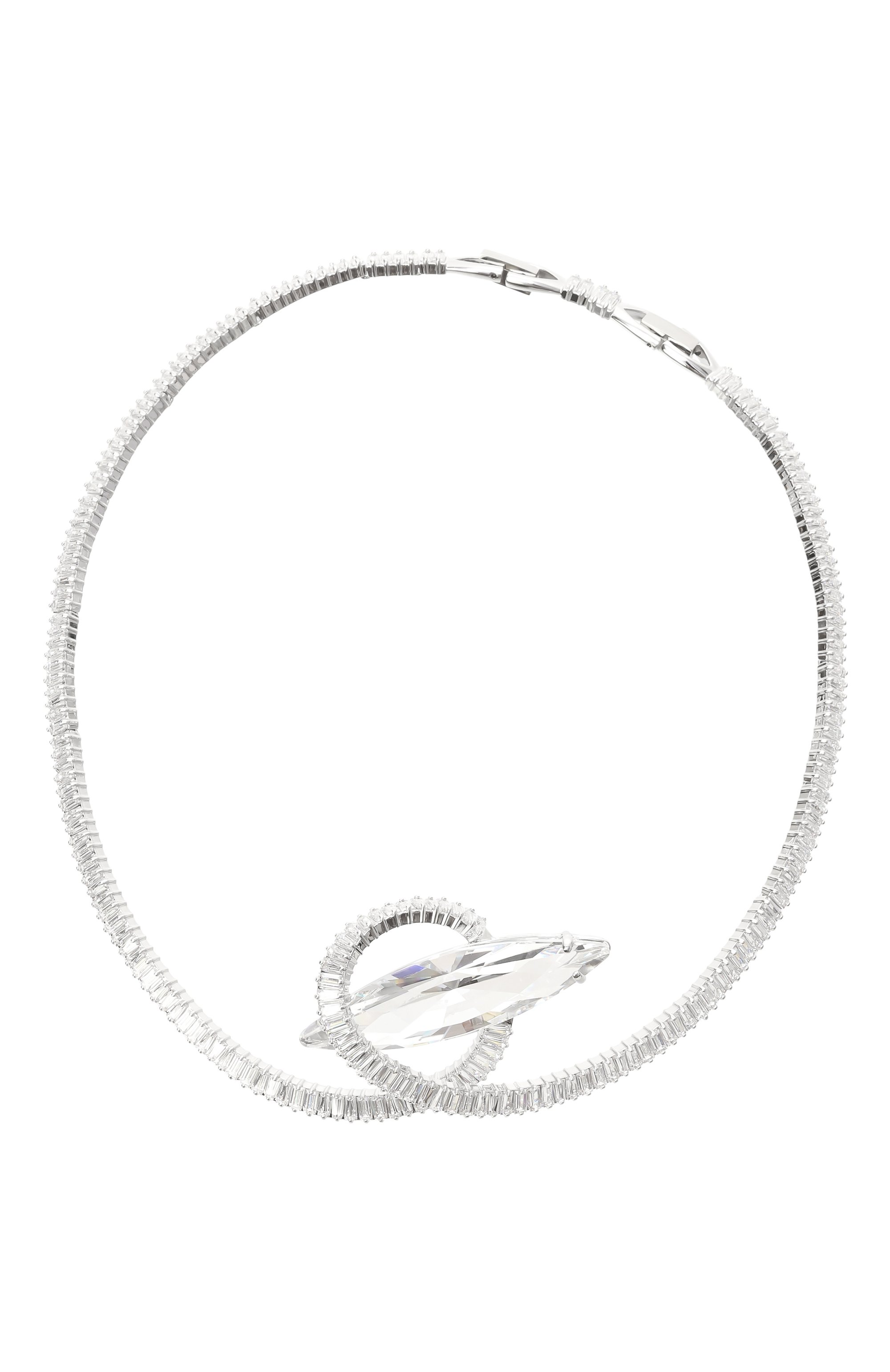 Колье matrix SWAROVSKI серебряного цвета по цене 99500 руб., арт. 5727039, фото 1 Колье matrix SWAROVSKI, арт. 5727039, фото 1