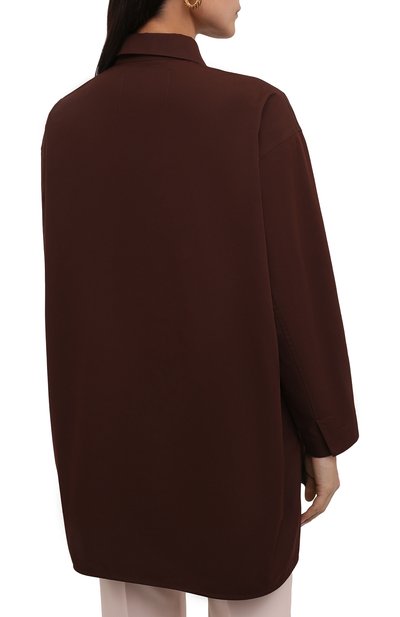 Хлопковая рубашка JIL SANDER, арт. JSCT603105-WT244200, фото 4