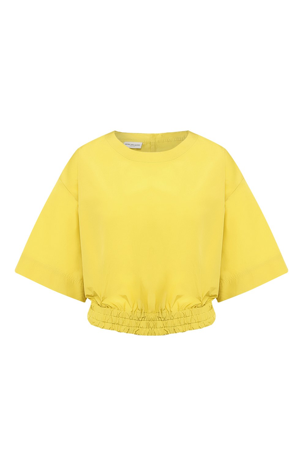 Топ DRIES VAN NOTEN желтого цвета по цене 34550 руб., арт. 201-10729-9383, фото 1 Топ DRIES VAN NOTEN, арт. 201-10729-9383, фото 1