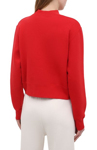Хлопковый свитшот PALM ANGELS красного цвета по цене 65850 руб., арт. PWBA016S21FLE0012560, фото 4 Хлопковый свитшот PALM ANGELS, арт. PWBA016S21FLE0012560, фото 4