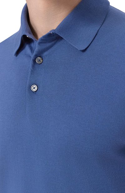 Хлопковое поло KITON, арт. UMKXX33_001, фото 5