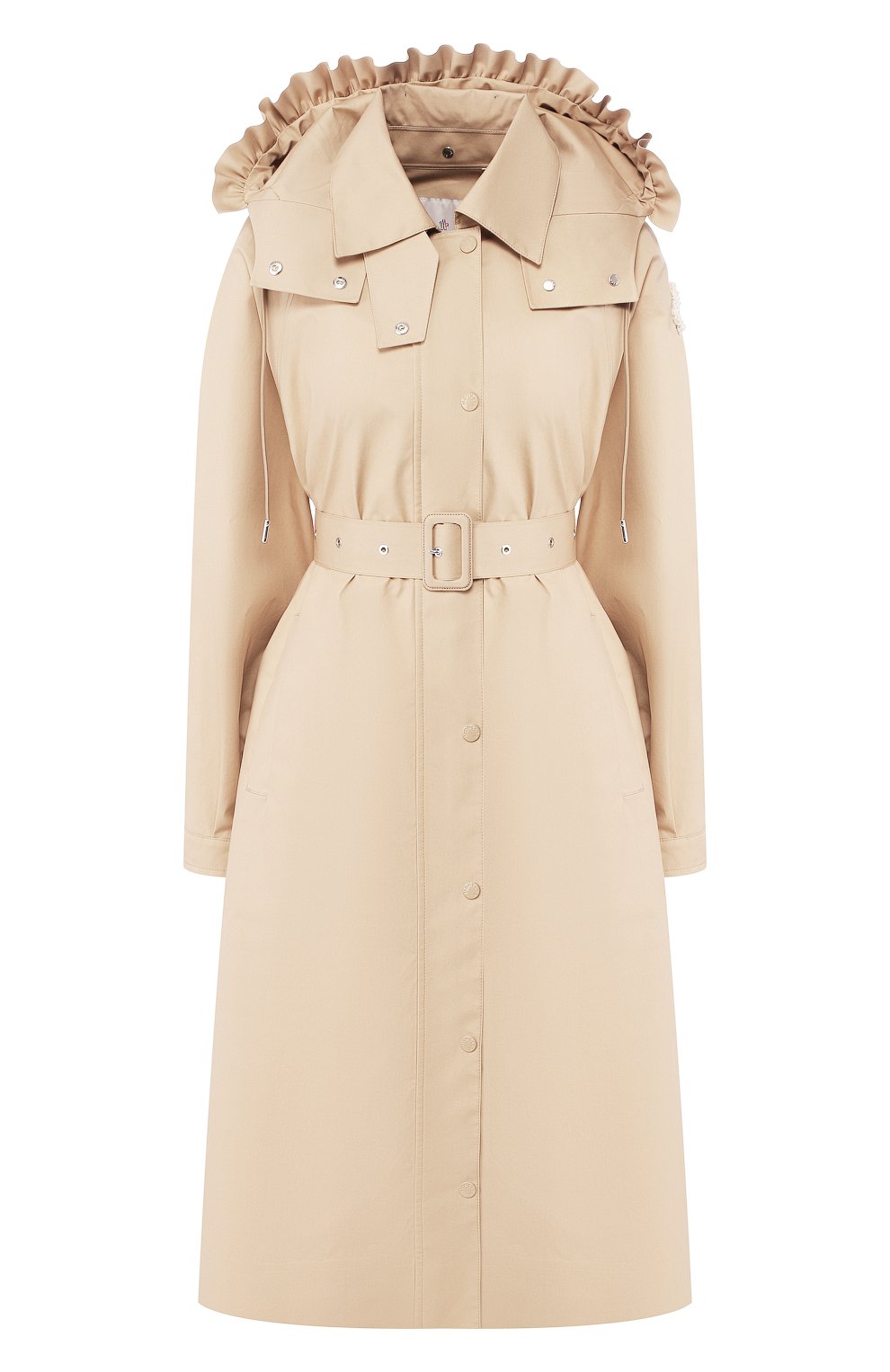 Плащ 4 moncler simone rocha MONCLER GENIUS бежевого цвета по цене 121500 руб., арт. F1-09W-1D700-40-54A3K, фото 1 Плащ 4 moncler simone rocha MONCLER GENIUS, арт. F1-09W-1D700-40-54A3K, фото 1