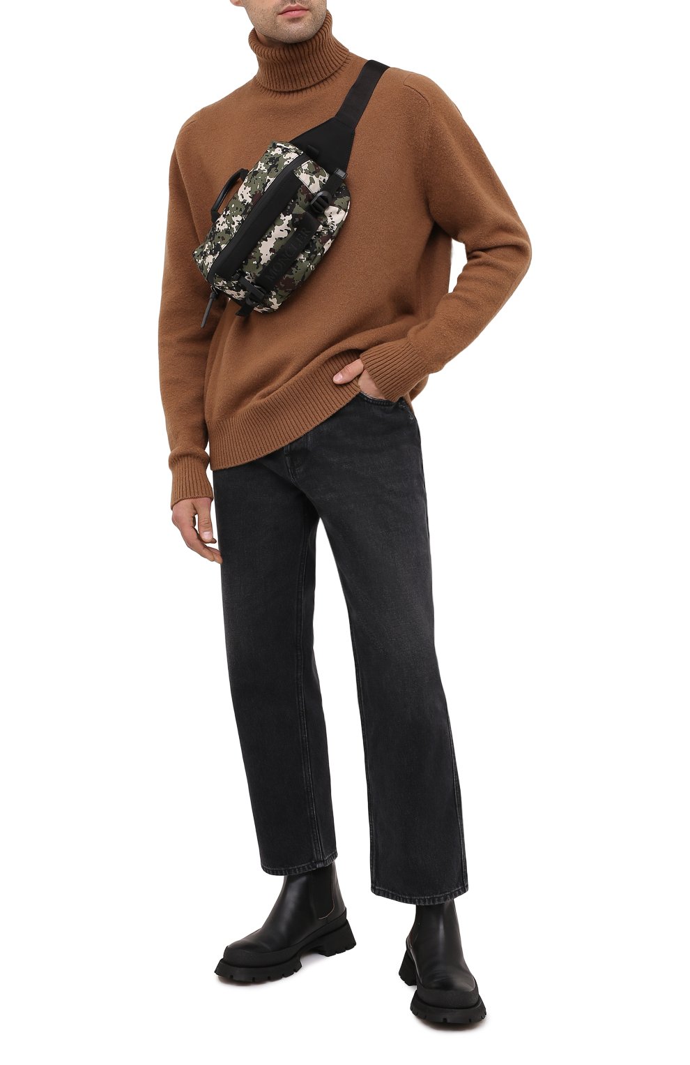 Текстильная поясная сумка argens MONCLER, арт. F2-09A-5M703-00-02SKW, фото 2