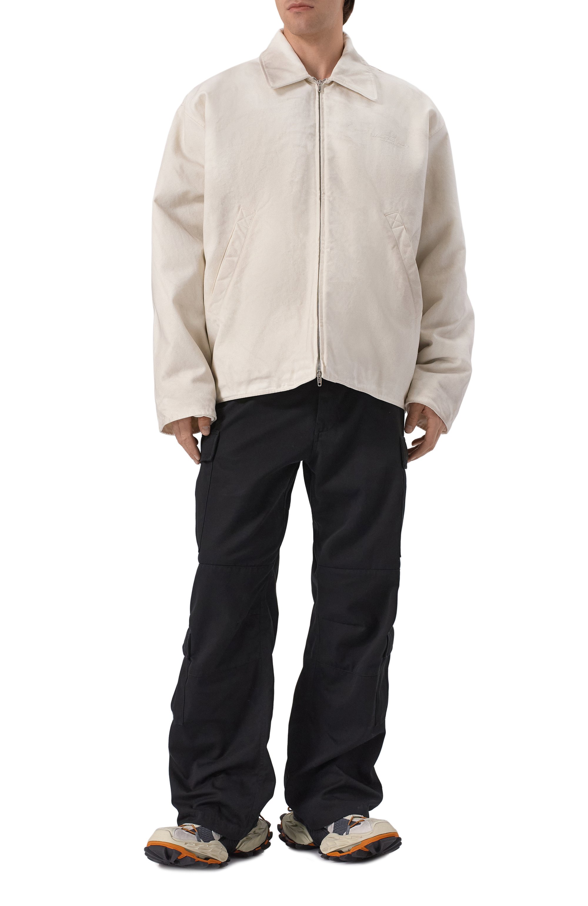 Хлопковая куртка BALENCIAGA, арт. 814391/TRP15, фото 2