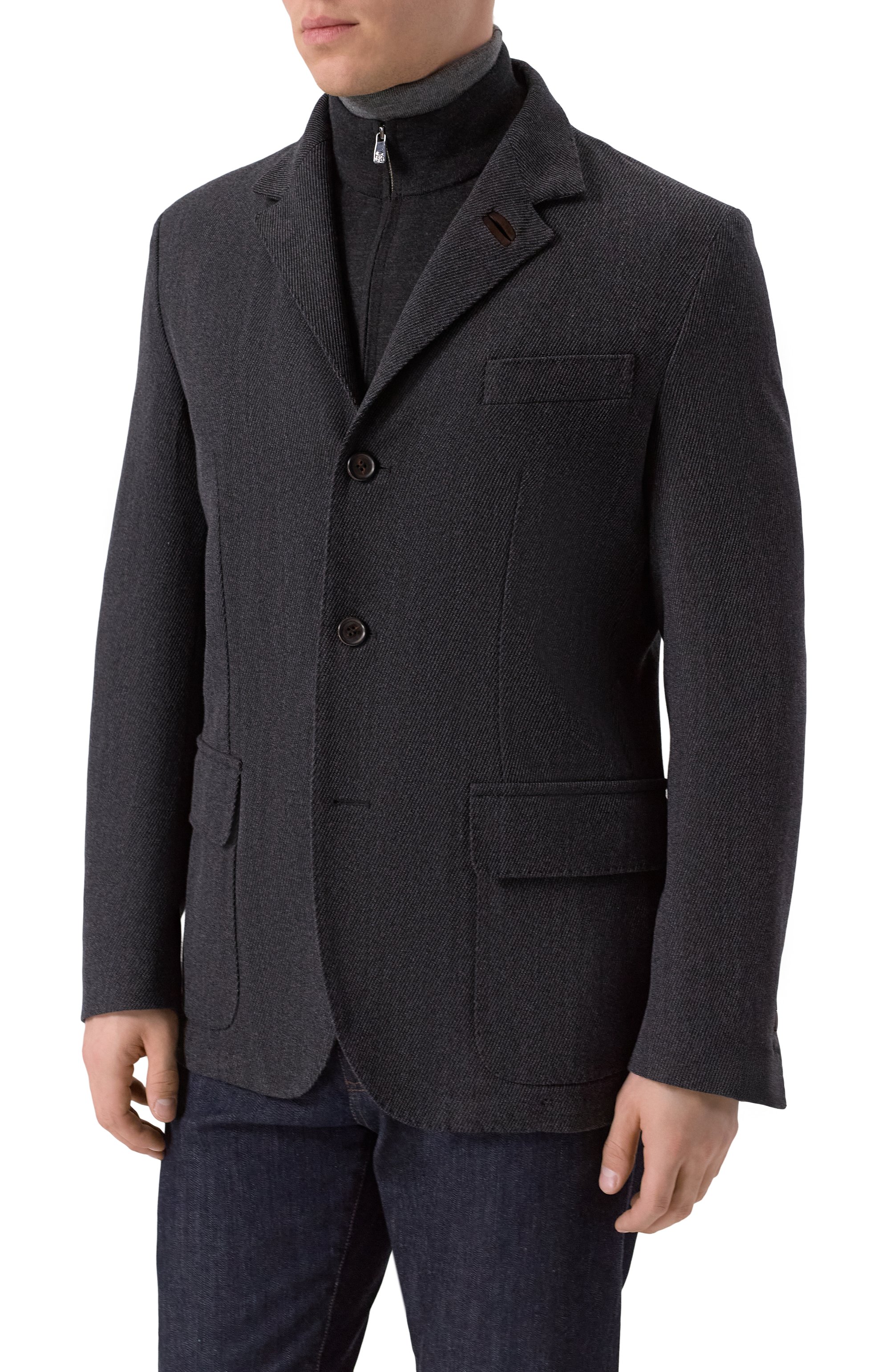 Пиджак из шерсти и кашемира CORNELIANI, арт. 26X549/2618587, фото 3