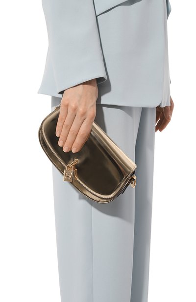 Сумка mila small MICHAEL MICHAEL KORS золотого цвета по цене 33900 руб., арт. 30H3GIMM1T, фото 2 Сумка mila small MICHAEL MICHAEL KORS, арт. 30H3GIMM1T, фото 2