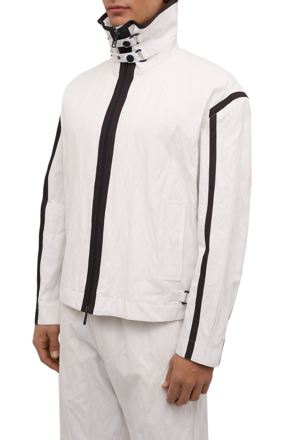 Куртка из вискозы и хлопка GIORGIO ARMANI, арт. 2SG0B06X/T01LW, фото 3