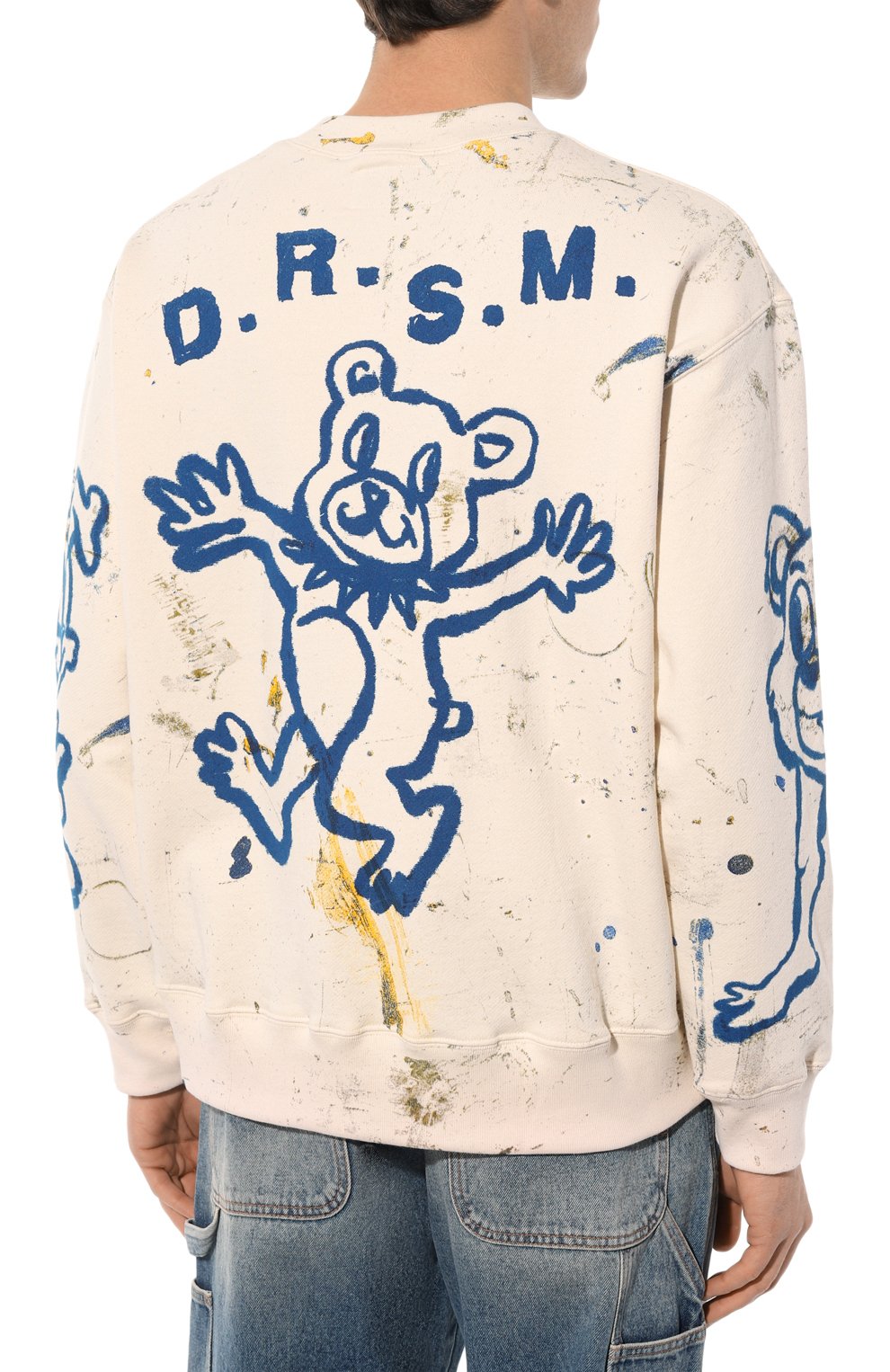 Хлопковый свитшот DOMREBEL, арт. MH0MIES/SWEATSHIRT, фото 4