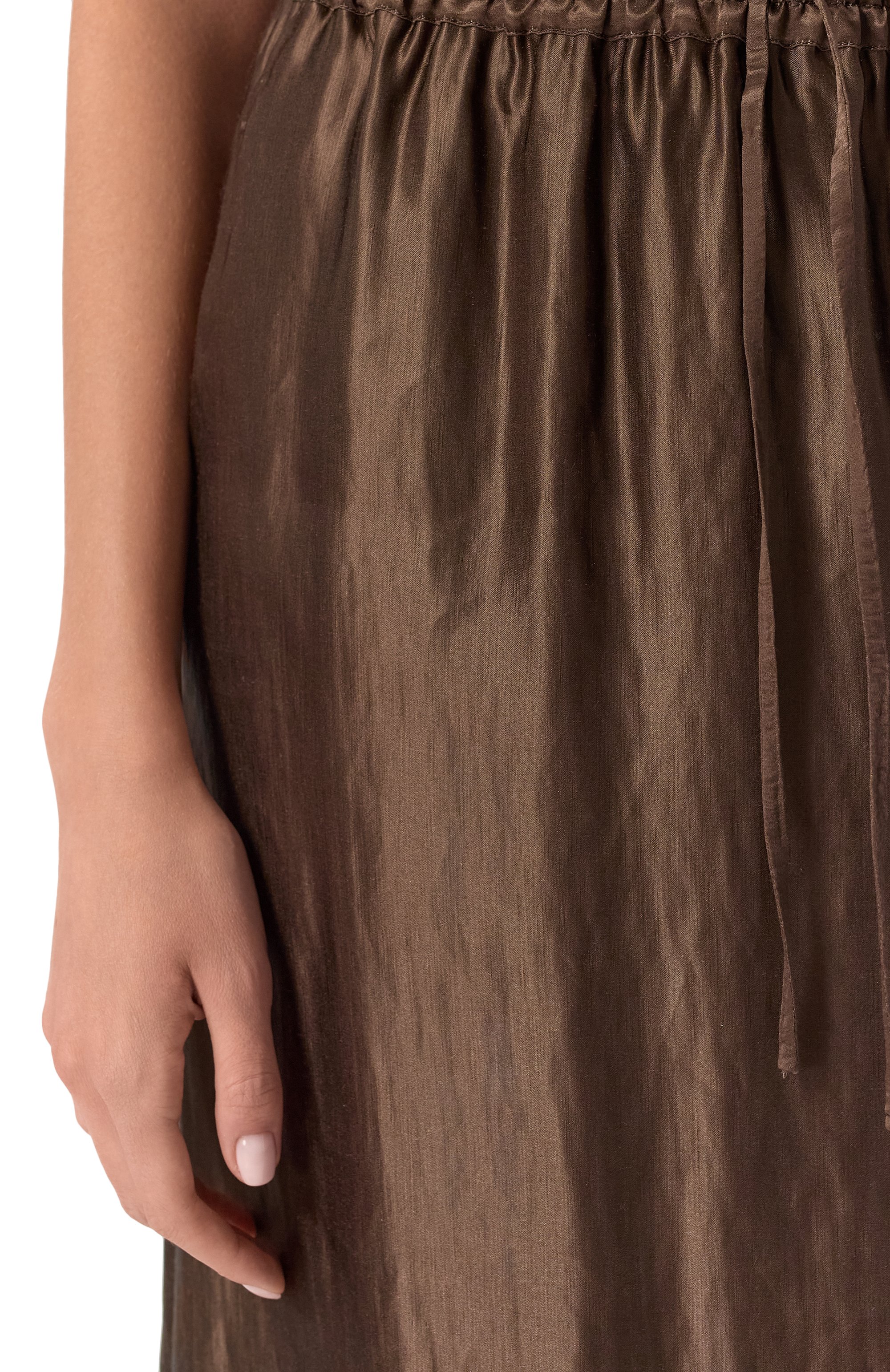 Юбка изо льна и шелка LOULOU DE SAISON, арт. LIAM, фото 5