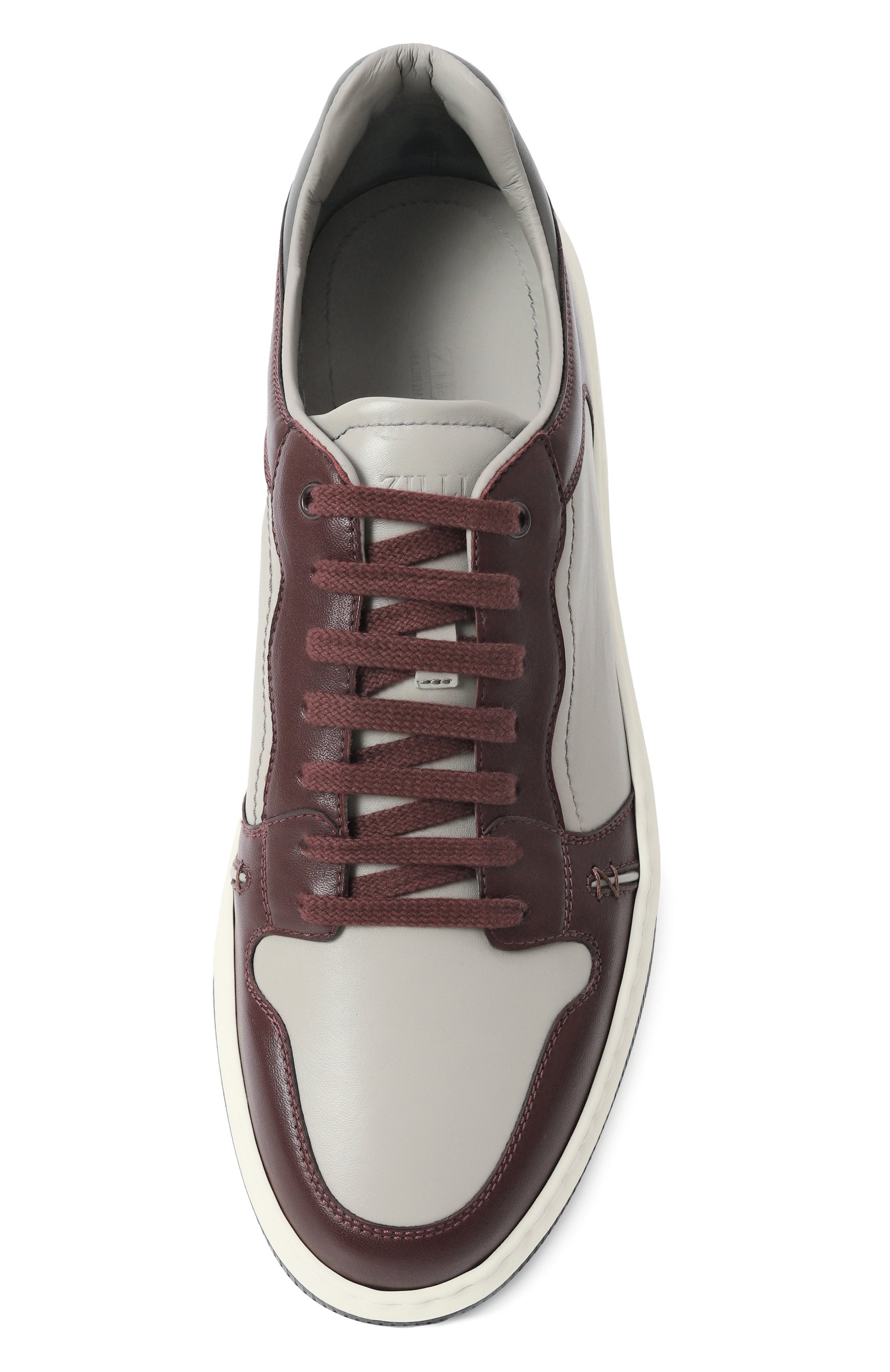 Кожаные кеды ZILLI, арт. H0141AM1015VZBA03, фото 6