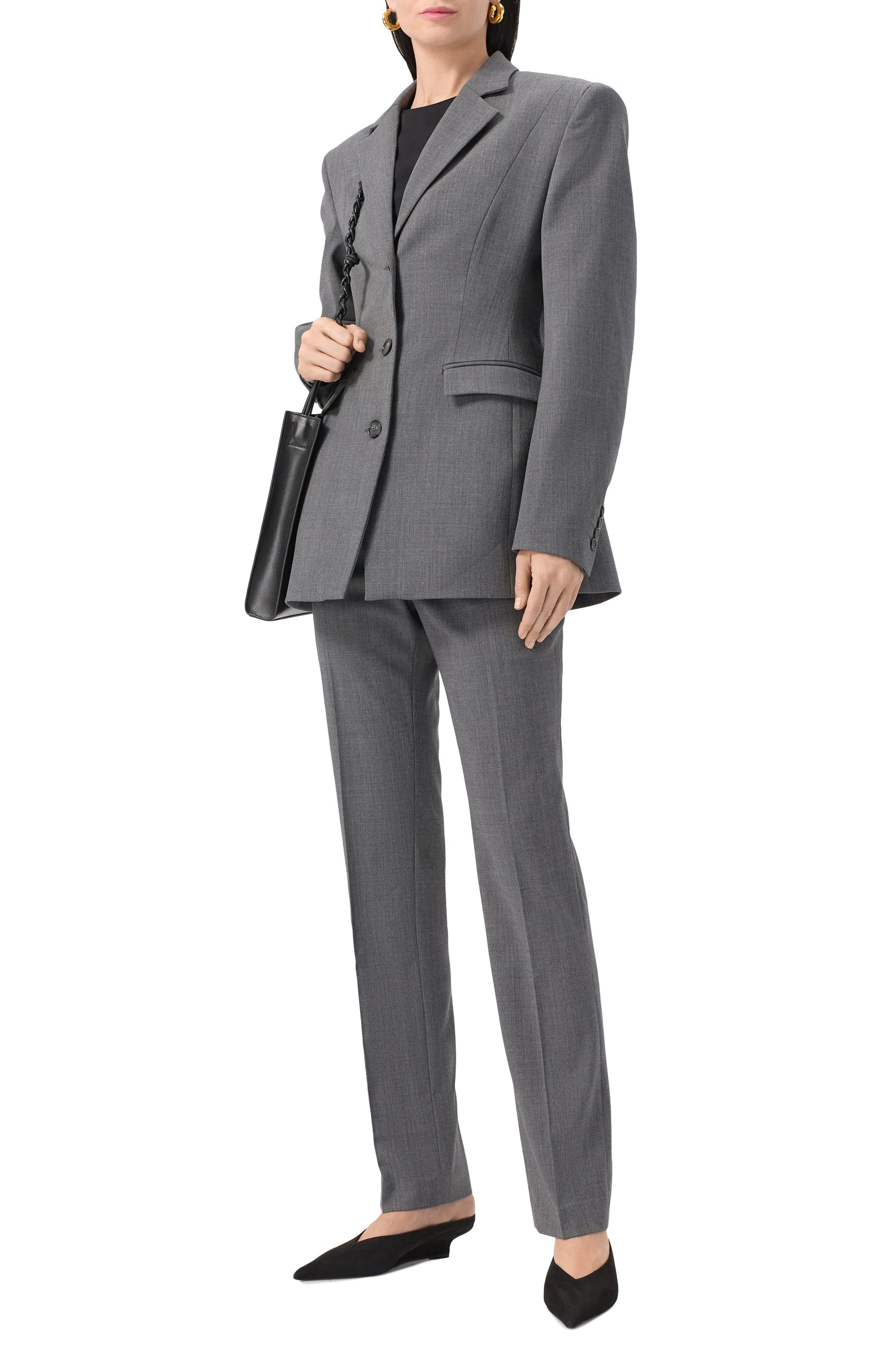 Замшевые мюли TOTEME, арт. 251-WAS0179-LE0012, фото 2