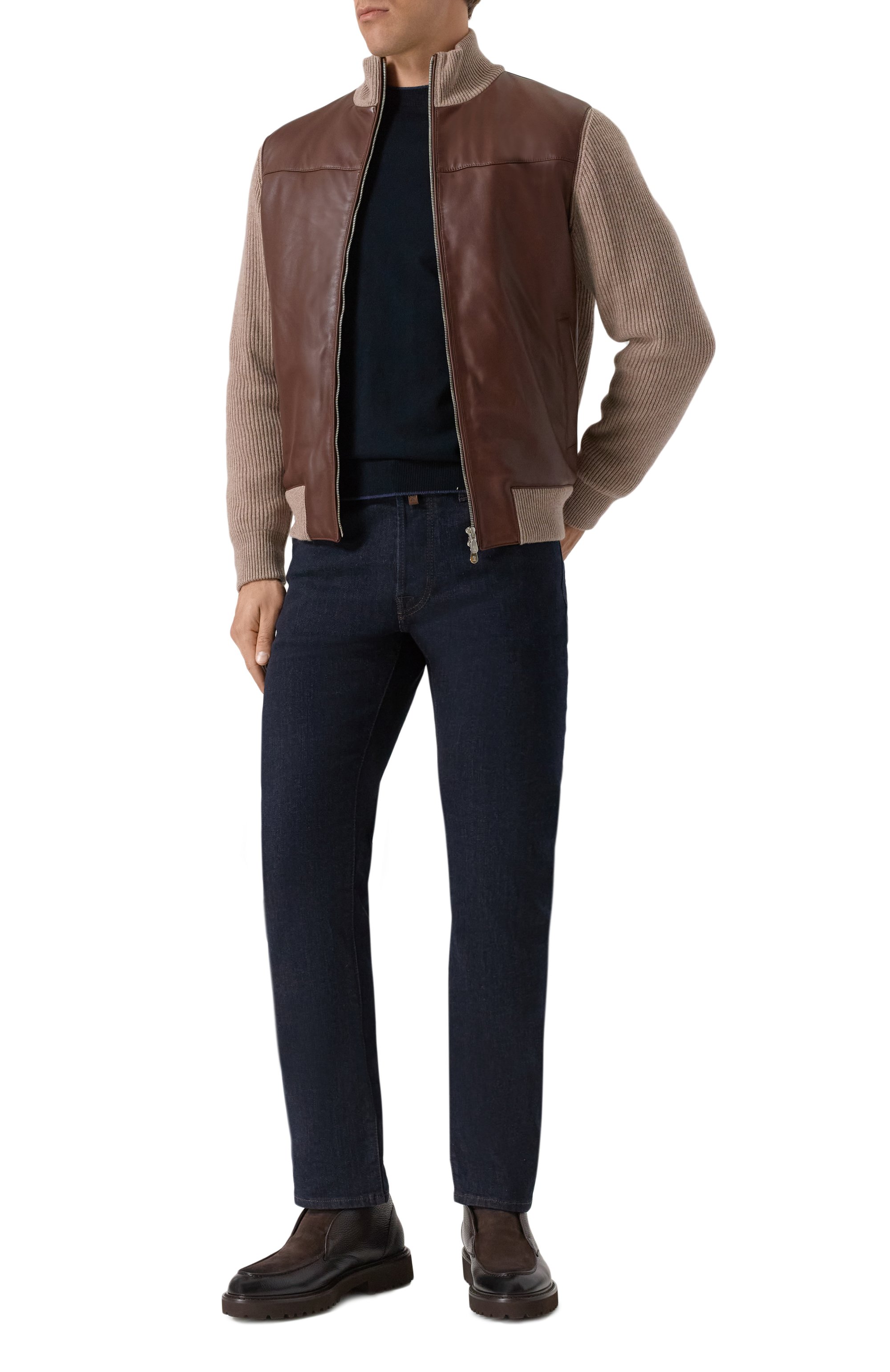 Кожаные ботинки DOUCAL'S, арт. DU3332PHILPN002T, фото 2