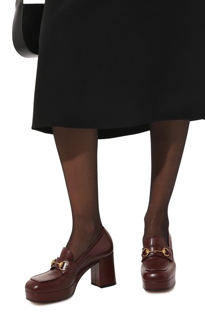 Кожаные туфли GUCCI, арт. 572228 0G0V0, фото 3