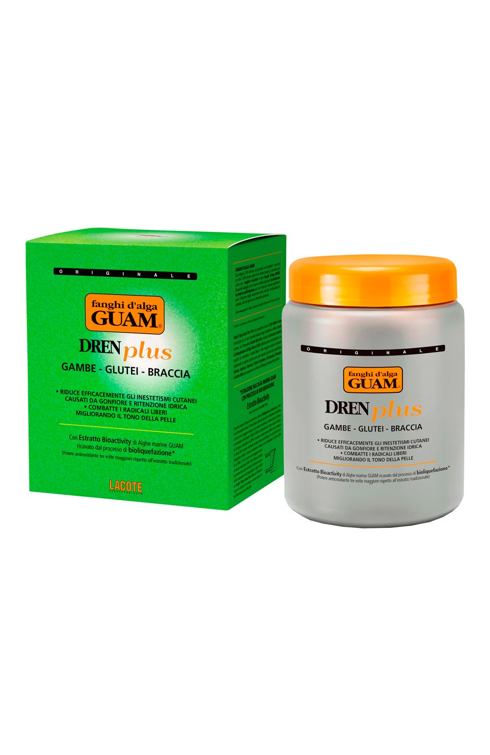 Маска антицеллюлитная с дренажным эффектом (1000g) GUAM, арт. 8025021112046, фото 2