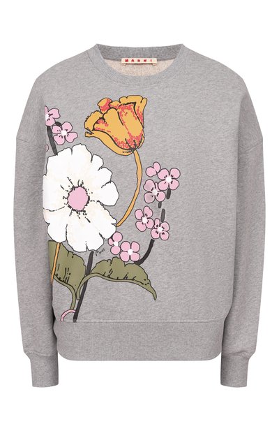 Женский хлопковый свитшот MARNI, арт. FLJE0241PS/USCY80