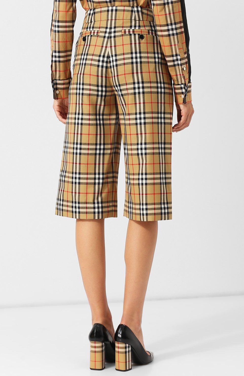 Шерстяные кюлоты BURBERRY, арт. 8001681, фото 4