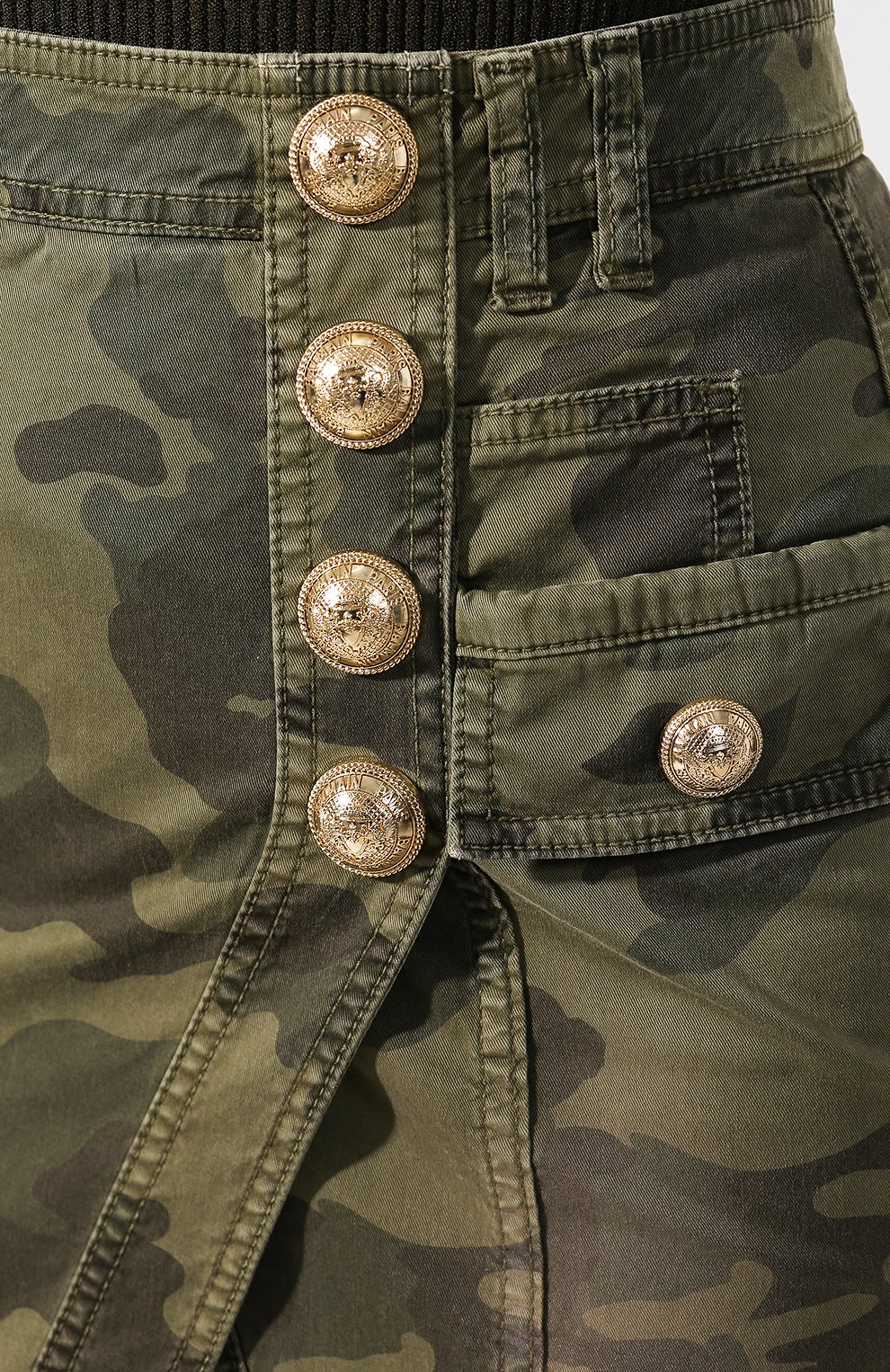 Джинсовая юбка BALMAIN, арт. TF14308/D015, фото 5