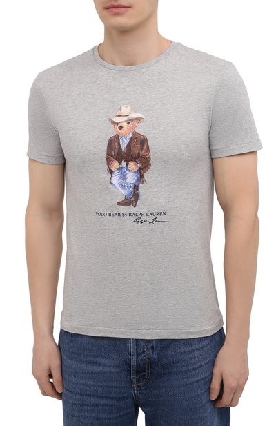 Хлопковая футболка POLO RALPH LAUREN, арт. 710858029, фото 3