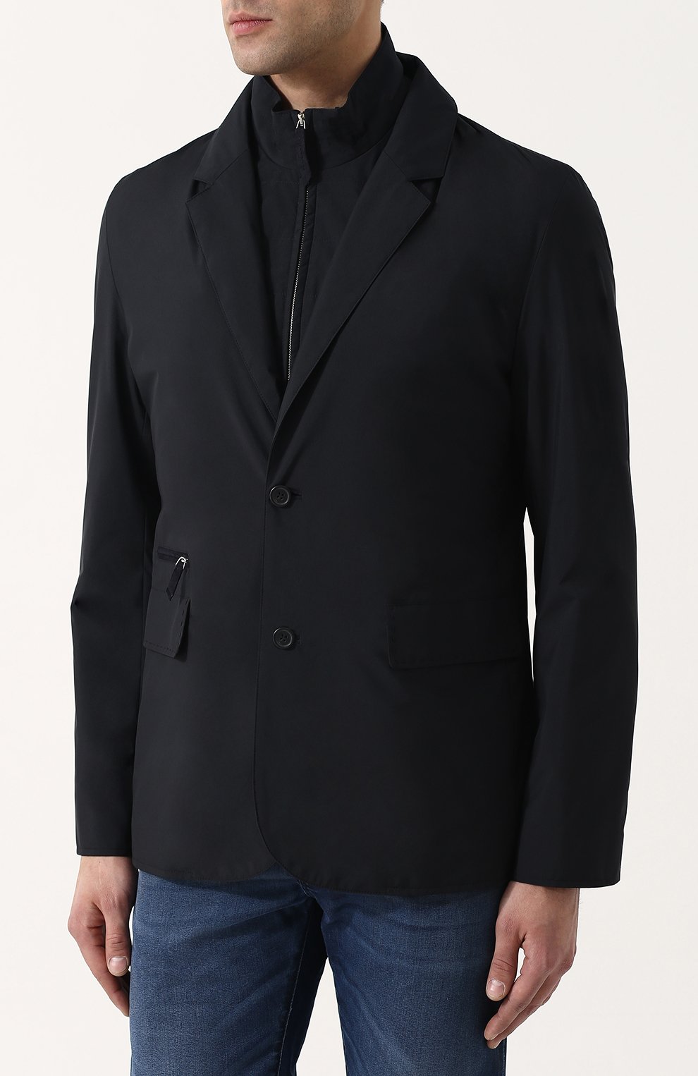 Приталенная куртка на пуговицах с подстежкой ANDREA CAMPAGNA, арт. 89100E0012600, фото 3