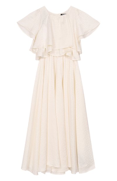 Платье из вискозы BALMAIN, арт. BY1D11