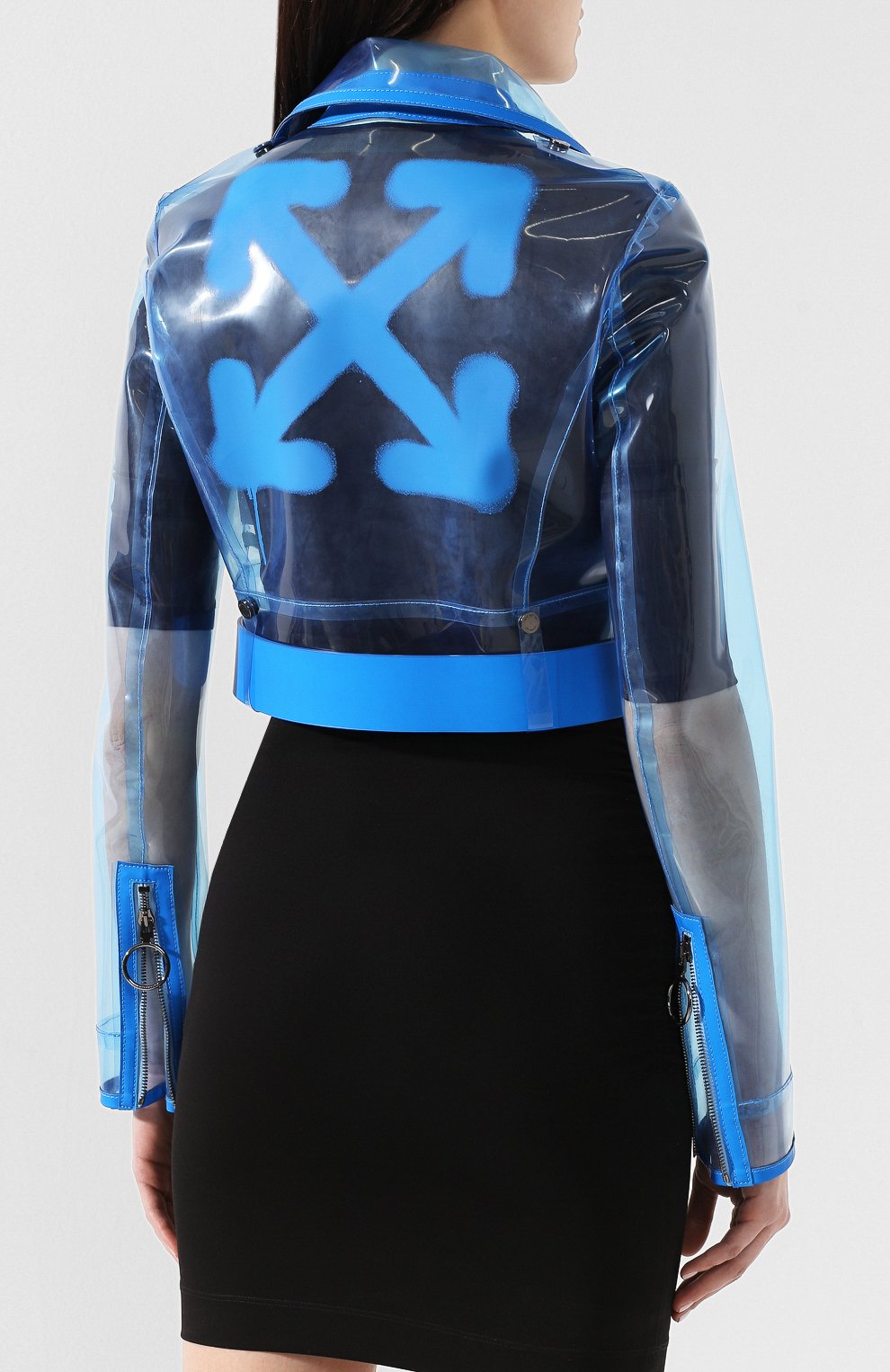 Прозрачная куртка OFF-WHITE, арт. 0WJG001R19C650563110, фото 4