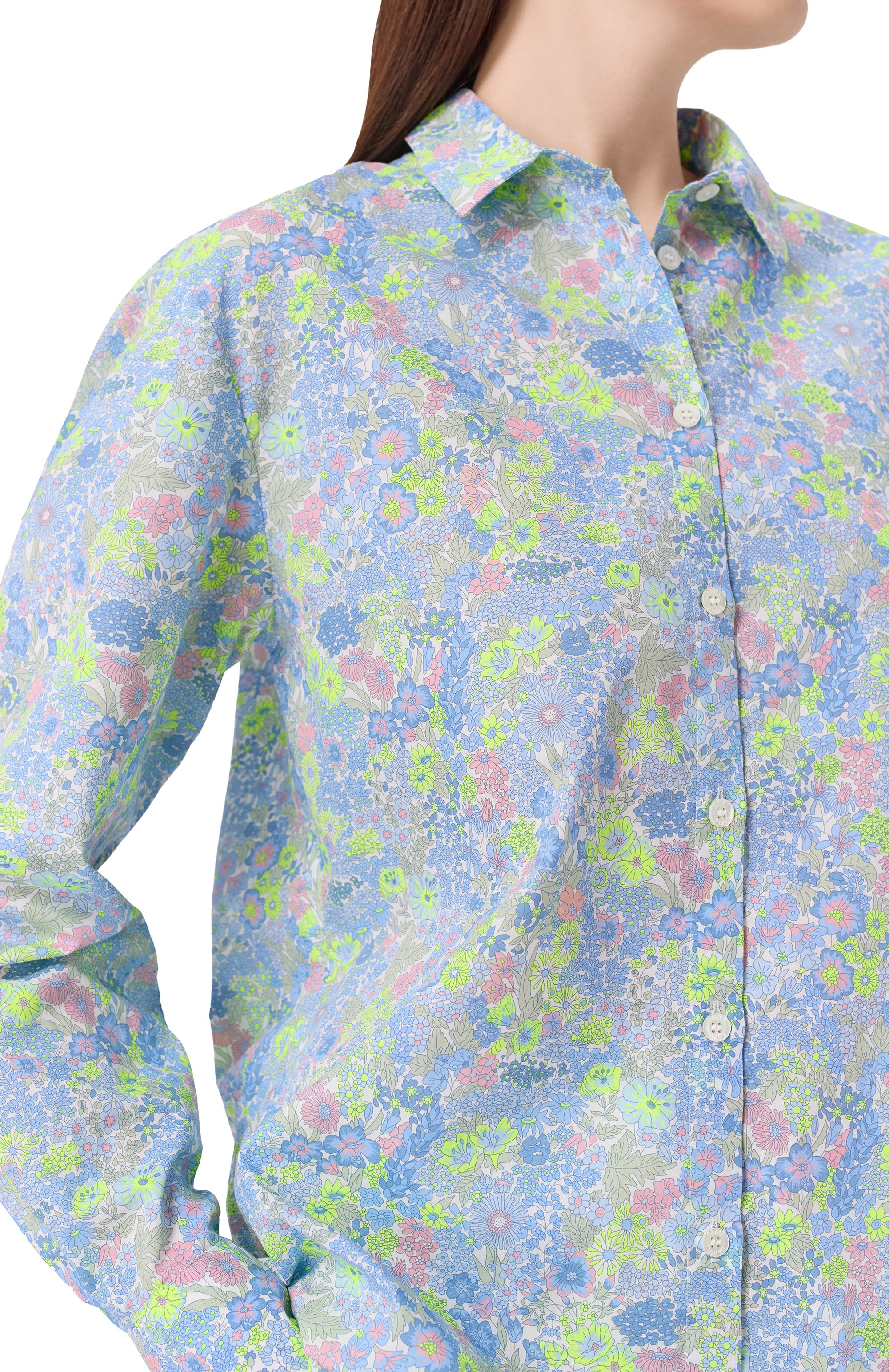 Хлопковая рубашка MC2 SAINT BARTH, арт. BRIG001-00951L/BRIGITTE, фото 5