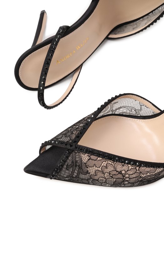 Текстильные босоножки Katy Andrea Wazen KATSL105LSH Чёрный  KATSL105LSH Фото 7
