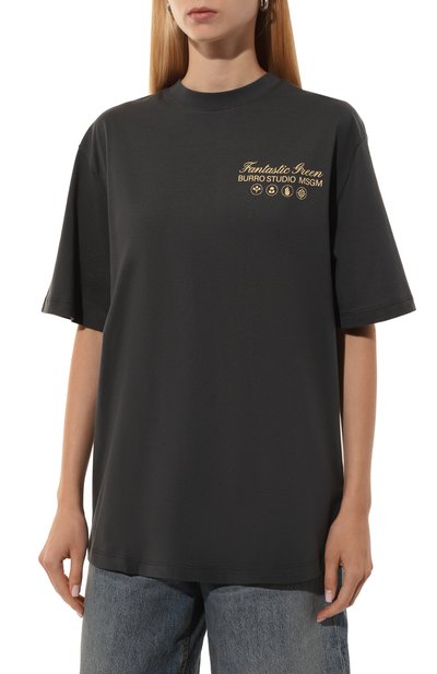 Хлопковая футболка MSGM, арт. 3746MM03/247791, фото 3