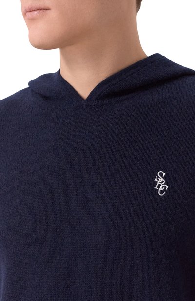 Худи из кашемира и шерсти SPORTY AND RICH, арт. WS08462302BL106, фото 5