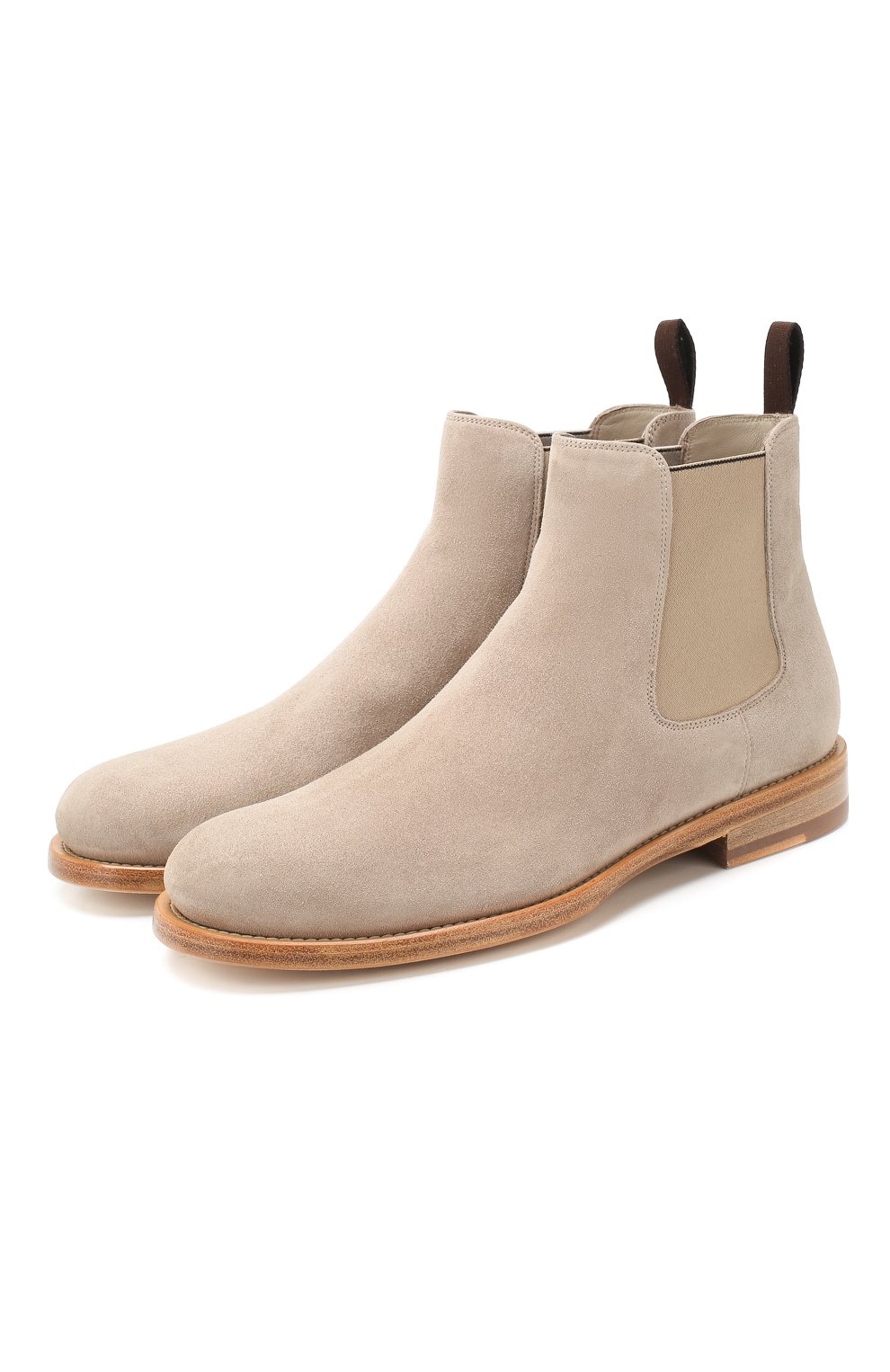 Замшевые челси SANTONI, арт. WTKM58071BA3CMGDE53, фото 1
