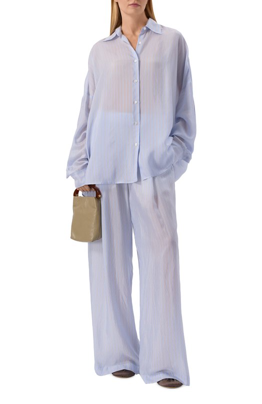 Рубашка Dries Van Noten 130700/3276 Голубой  130700/3276 Фото 2