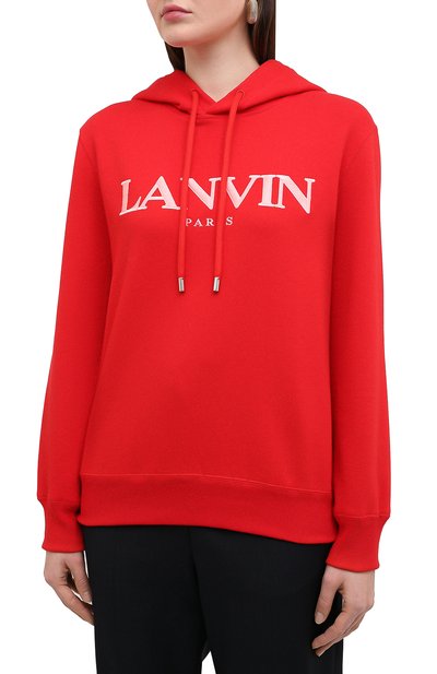 Хлопковое худи LANVIN, арт. RW-T0698J-JR32-H20, фото 3