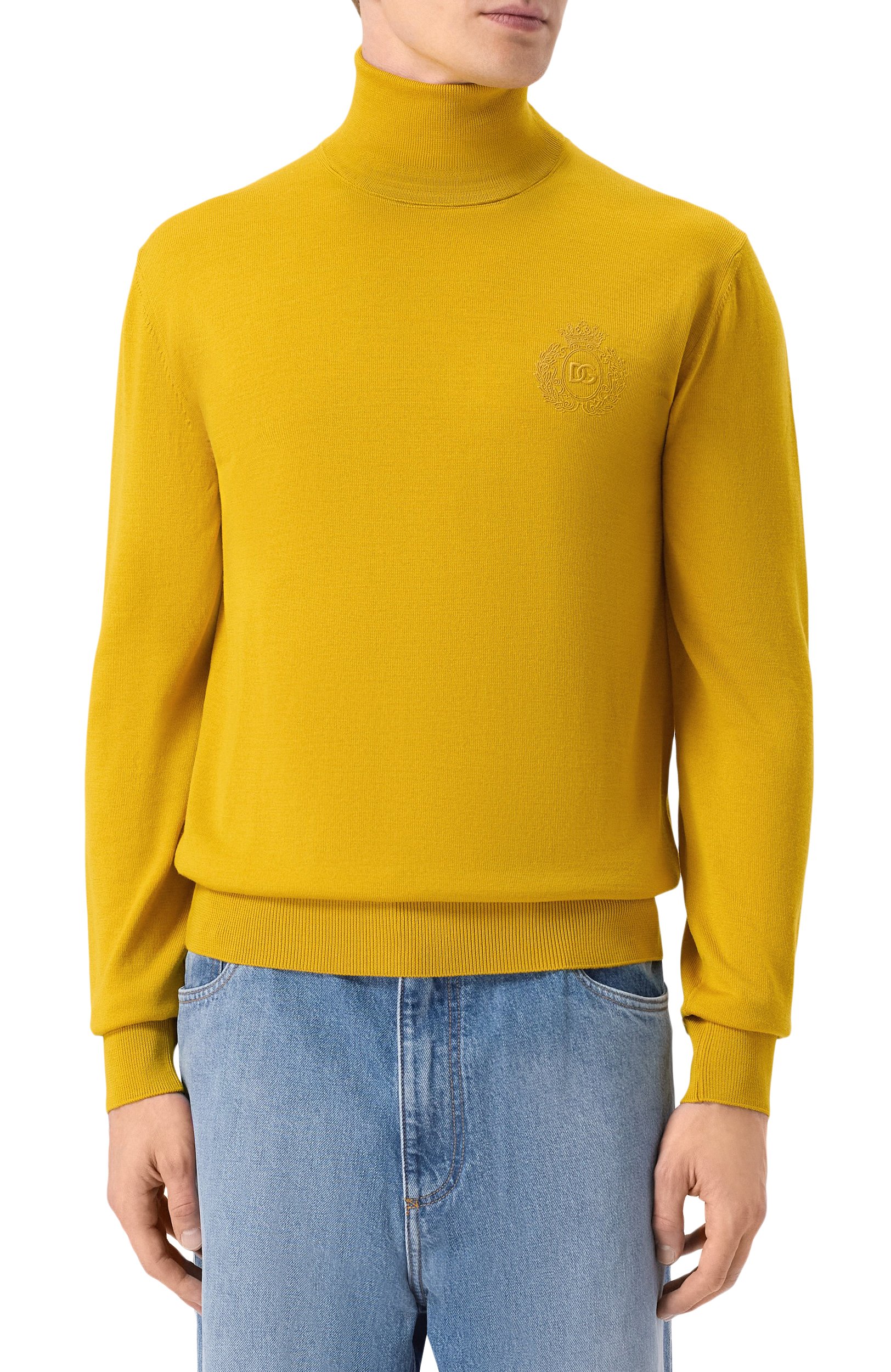 Шерстяная водолазка DOLCE & GABBANA, арт. GXW05Z/JDVMS, фото 3