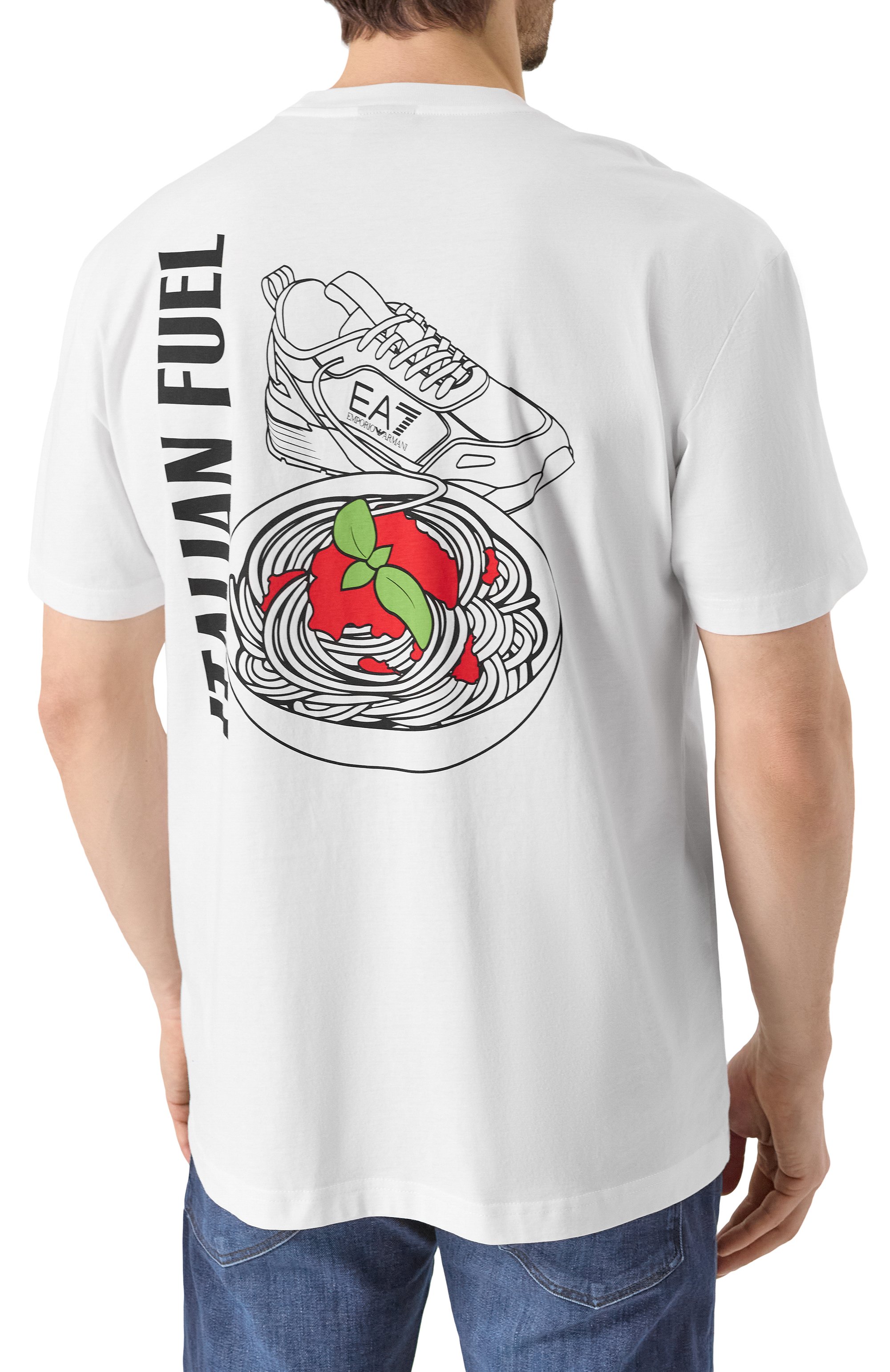 Хлопковая футболка EA7, арт. 7M000118/AF13244, фото 4