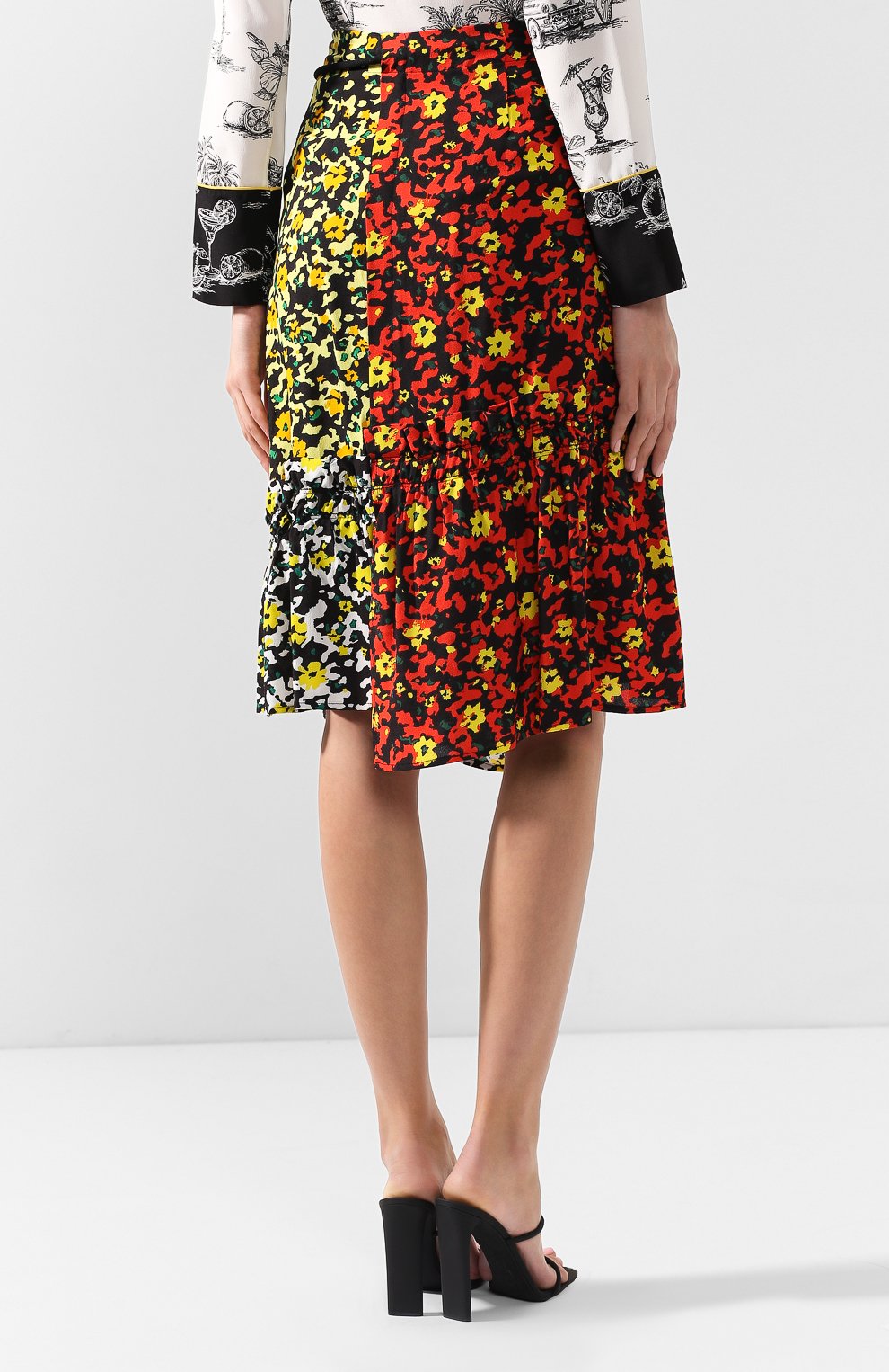Юбка с принтом PROENZA SCHOULER, арт. R1915007-BYP43, фото 4