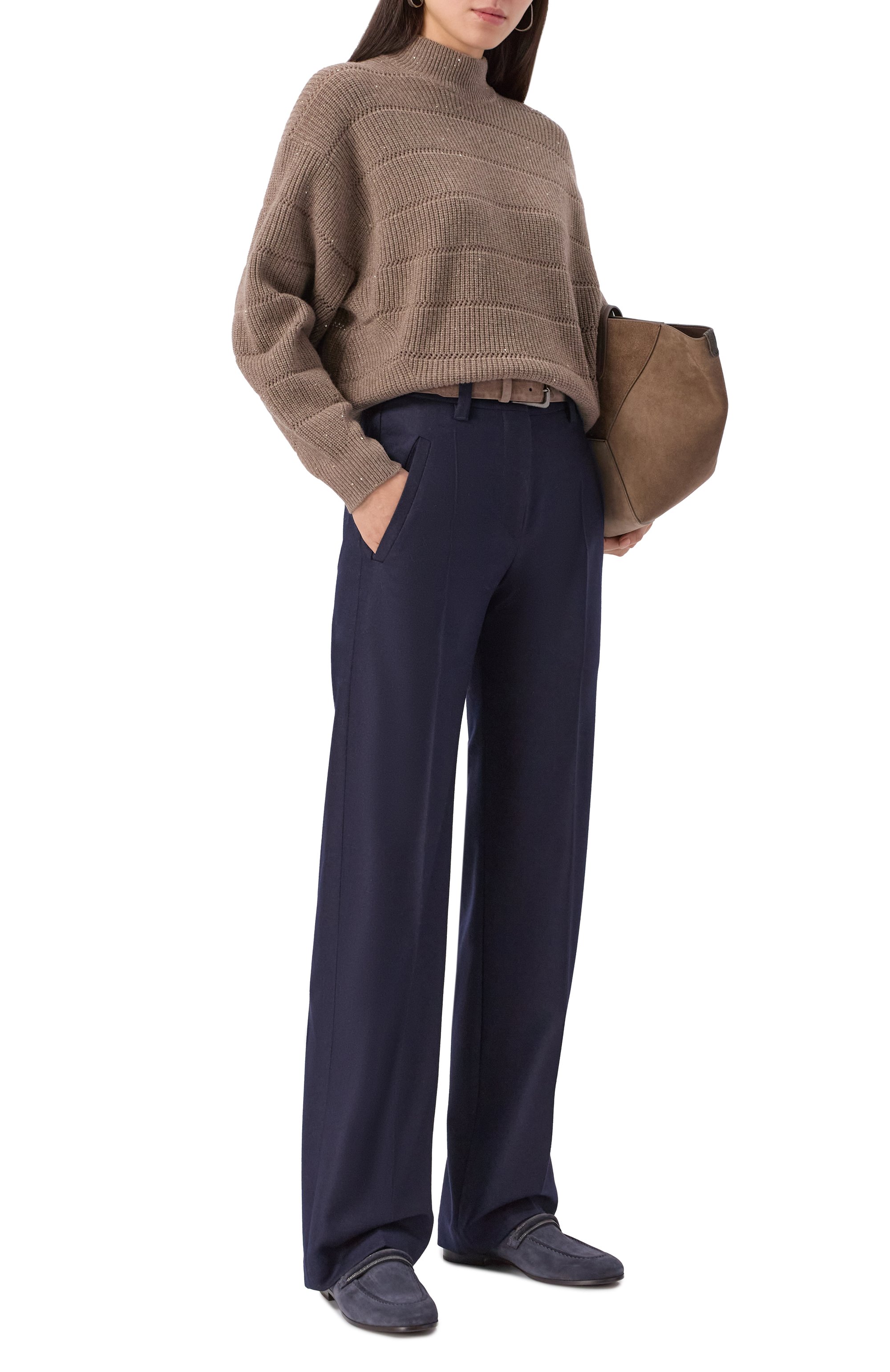 Замшевые лоферы BRUNELLO CUCINELLI, арт. MZSFC3009P, фото 2