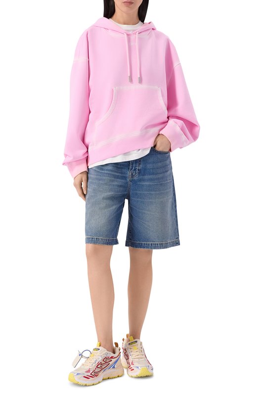 Комбинированные кроссовки Be Right Back Off-White 0WIA289S26FAB006 Кремовый  0WIA289S26FAB006 Фото 3