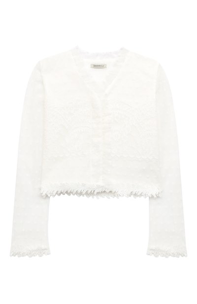 Кружевная блузка из хлопка DESIGNERS CAT, арт. 100000K01000036/14A, фото 1