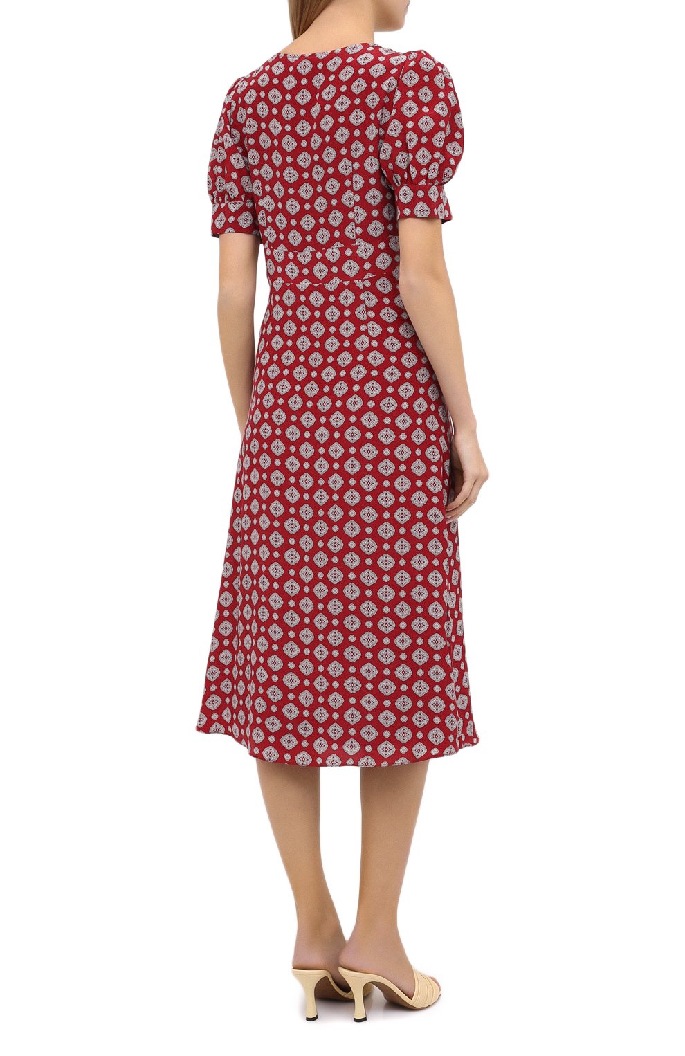 Шелковое платье MICHAEL MICHAEL KORS, арт. MU08ZK1EME, фото 4