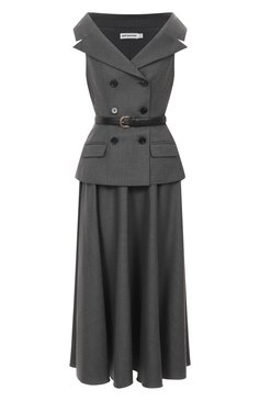Женская темно-коричневая сумка niki medium SAINT LAURENT купить в