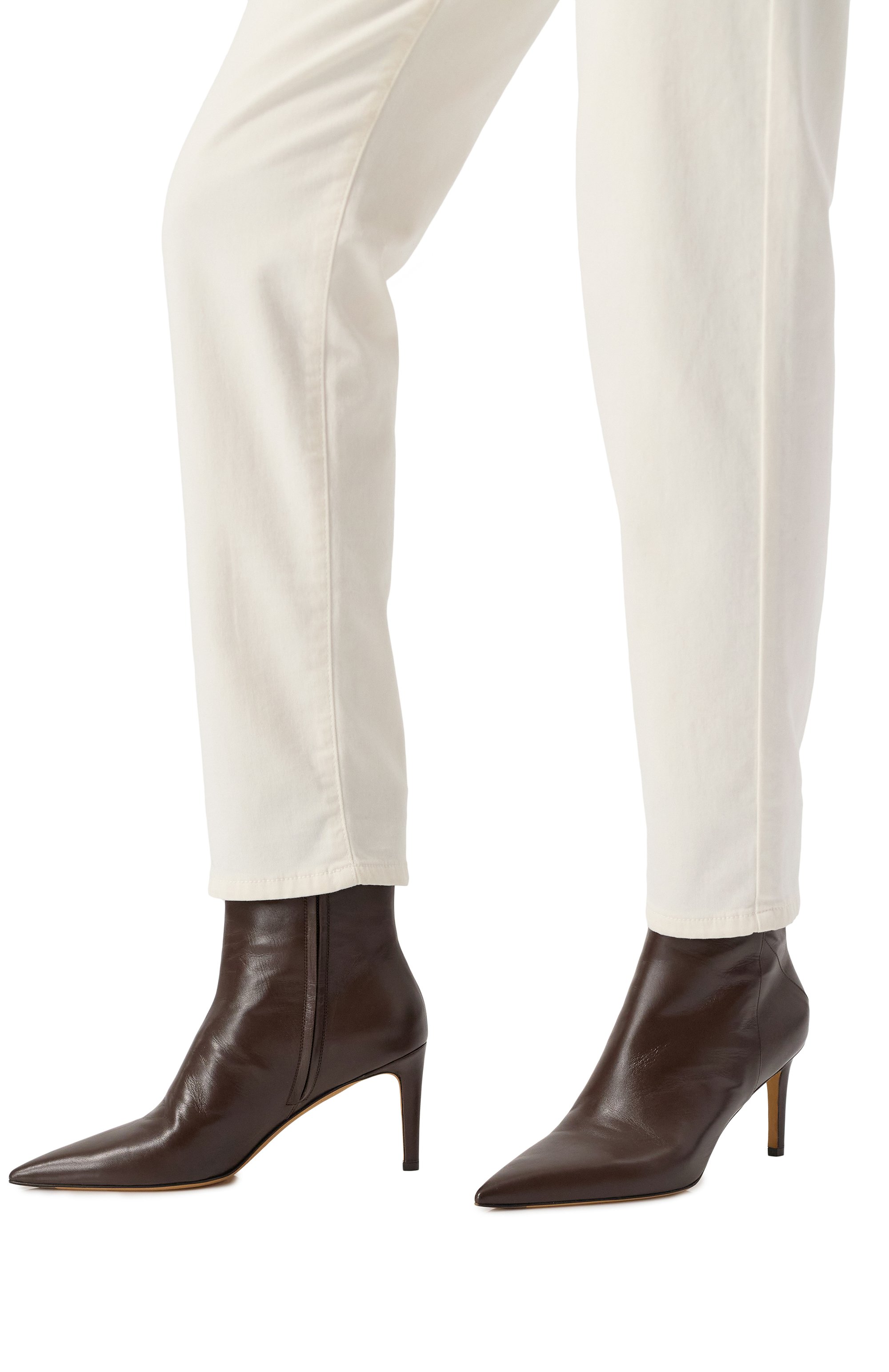 Кожаные ботильоны KITON, арт. D56823K0524F07002, фото 3